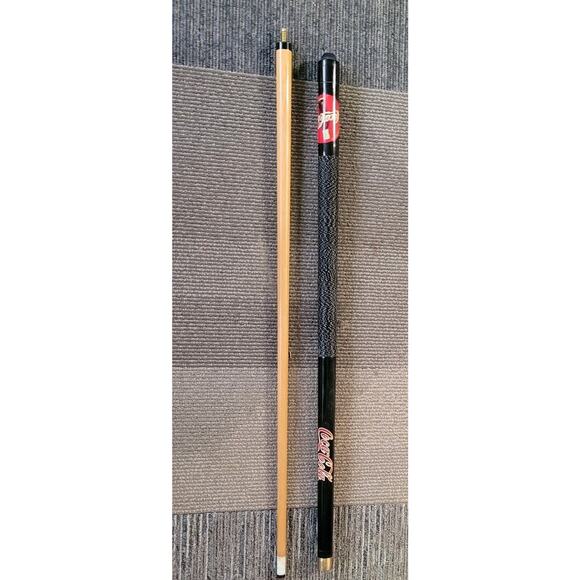 1999 Coca-Cola Pool Cue Stick 2-Piece 58" Pool Cue Nice Cond. - Picture 2 of 10